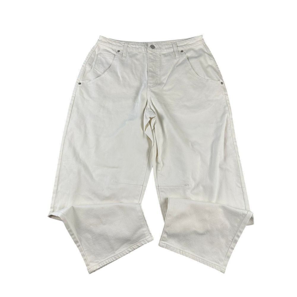 GAP White Wide Leg Carpenter Pants Sample Fall 24 Collection‎ Women's Workwear